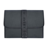 Recycled Nylon Travel Baby Changing Mat - Soft Black