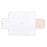 Cotton Travel Baby Changing Mat - Wildflower Garden