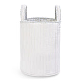 Large Quilted Storage Basket - Nature Trail / Stripe