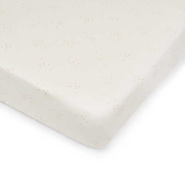Cotbed Fitted Sheet - Wild Chamomile