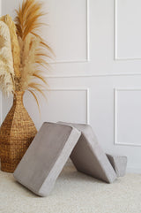 Monio - Corduroy Flip Chair - Grey