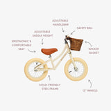 Balance bike  - Cream