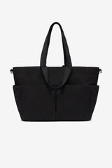 T+M Canvas Pocket Tote Black