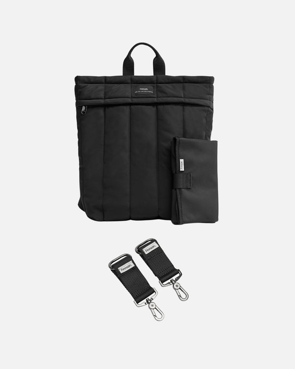 Ultimate On-the-Go Parenting Package: Changing Backpack & Stroller Clips