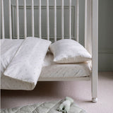 Organic Cotbed Fitted Sheet - Nettle Scatter