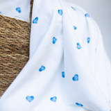 Baby Blanket - Blue Heart