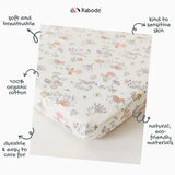 Kabode - Organic Cot Bed Fitted Sheet - Boho