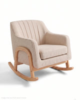 Bristam Nursing Chair - Natural & Oak