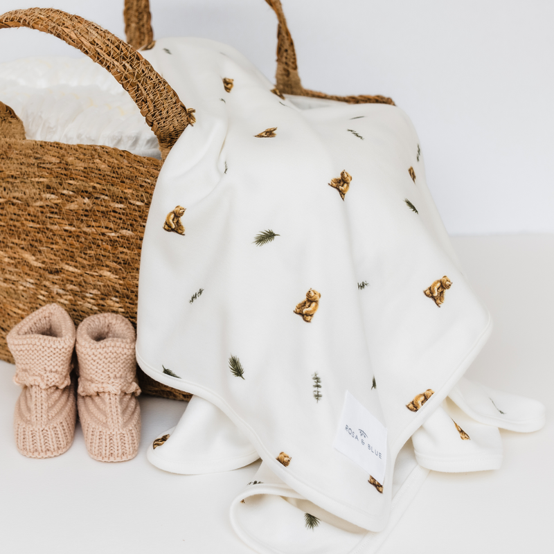 Baby Blanket - Brown Bear