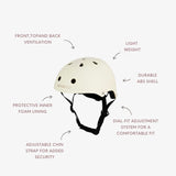 BANWOOD CLASSIC HELMET - MATTE CREAM