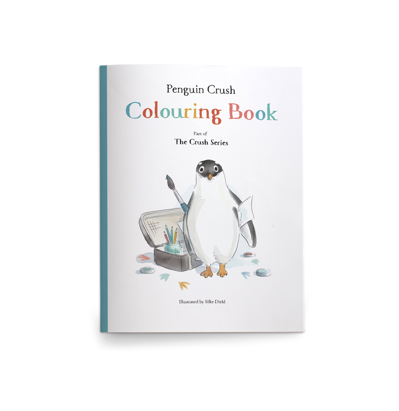 Penguin Crush Colouring Book