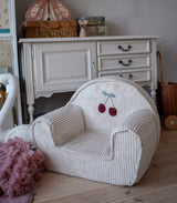 Toddler Corduroy Chair - Cherry