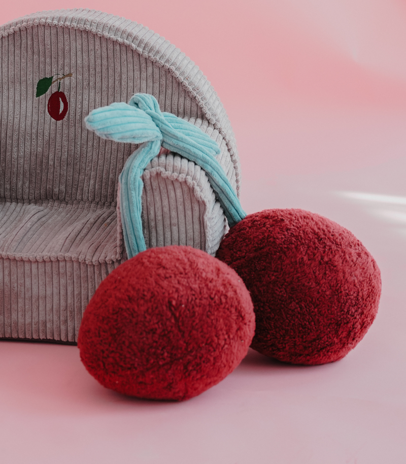 Toddler Corduroy Chair - Plum