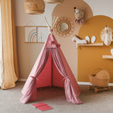 MINICAMP Fairy Kids Play Tent With Tulle in Ecru