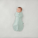 ergoPouch Organic All Year Cocoon Swaddle Sleeping Bag - 1 Tog - Sage