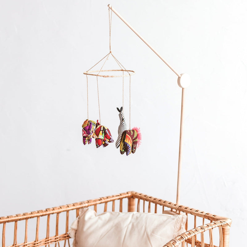 MINICAMP Wooden Baby Mobile Holder for Crib