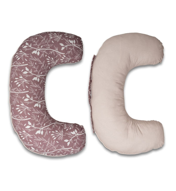 Mini Moon Feeding Pillow - Rosehip