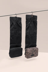 T+M Travel Roll Up Hanging Organiser Black