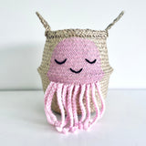 Pink Jellyfish Basket - Small