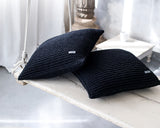 Knitted Cushion | CHARCOAL