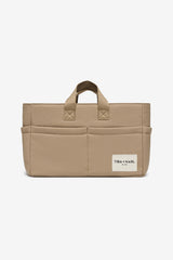 T+M Canvas Organiser Caddy / Pocket Tote Insert Desert SALE