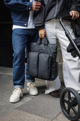 Ozzy Changing Tote / Backpack 2.0 Matte Black