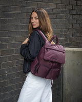 Alto Changing Backpack Burgundy