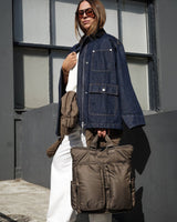 Ozzy Changing Tote / Backpack 2.0 Chocolate