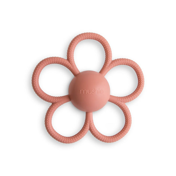Mushie - Rattle Teether - Daisy