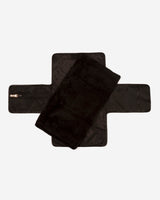 Etta Changing Clutch Brown Modern Floral Print