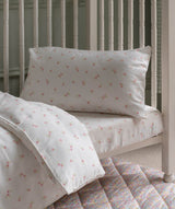 Organic Cotton Cotbed Bedding Set - Anemone