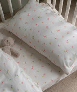 Organic Cotton Cotbed Bedding Set - Anemone