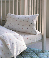 Organic Cotton Cotbed Pillowcase - Little Farm