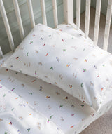 Organic Cotbed Fitted Sheet - Little Farm