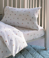 Organic Cotbed Fitted Sheet - Little Farm