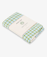 Nursing Pillow Cover  - Greenhouse Gingham