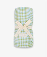 Quilted Cotbed Bedspread  - Greenhouse Gingham