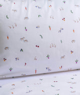 Organic Cotton Single Pillowcase - Little Farm