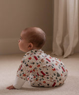 Christmas Baby Jersey Sleepsuit - Festive Forest