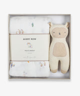 Swaddle & Cuddle New Baby Gift Set  - Little Farm