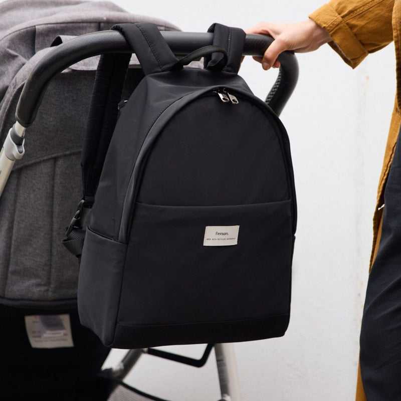 INGE Eco Changing Backpack Black