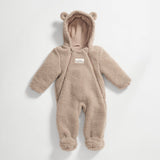 ALF Eco Pramsuit - Beige (With Feet)
