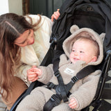 ALF Eco Pramsuit - Beige (With Feet)