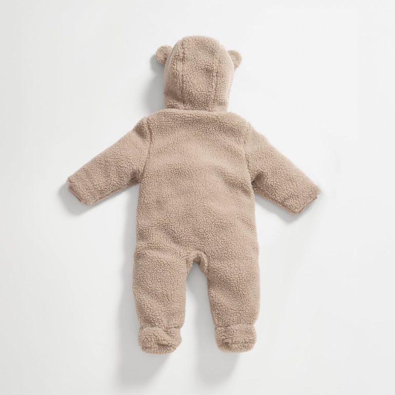 ALF Eco Pramsuit - Beige (With Feet)
