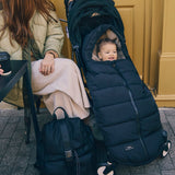 ALMA Eco Universal quilted footmuff - Black