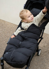 ALMA Eco Universal quilted footmuff - Black