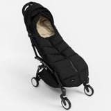 ALMA Eco Universal quilted footmuff - Black