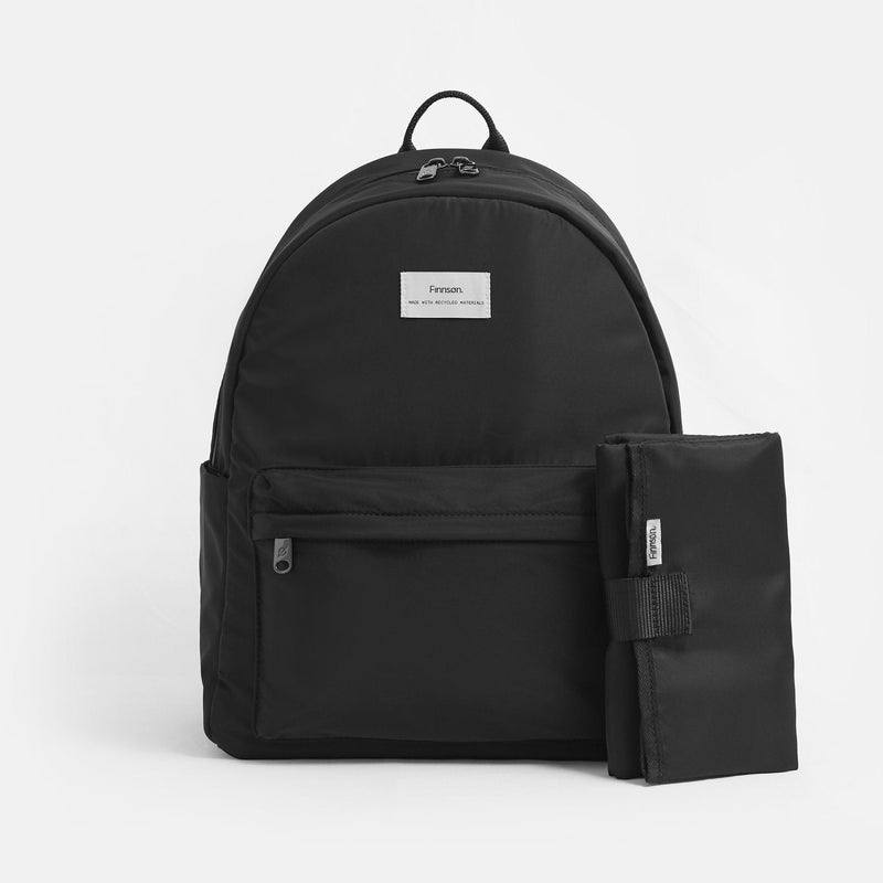 ANA Eco Changing Backpack With Changing Mat - Black