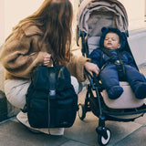 ELISE Eco Changing Backpack With Changing Mat - Black