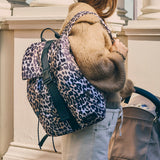 ELISE Eco Changing Backpack With Changing Mat - Leopard